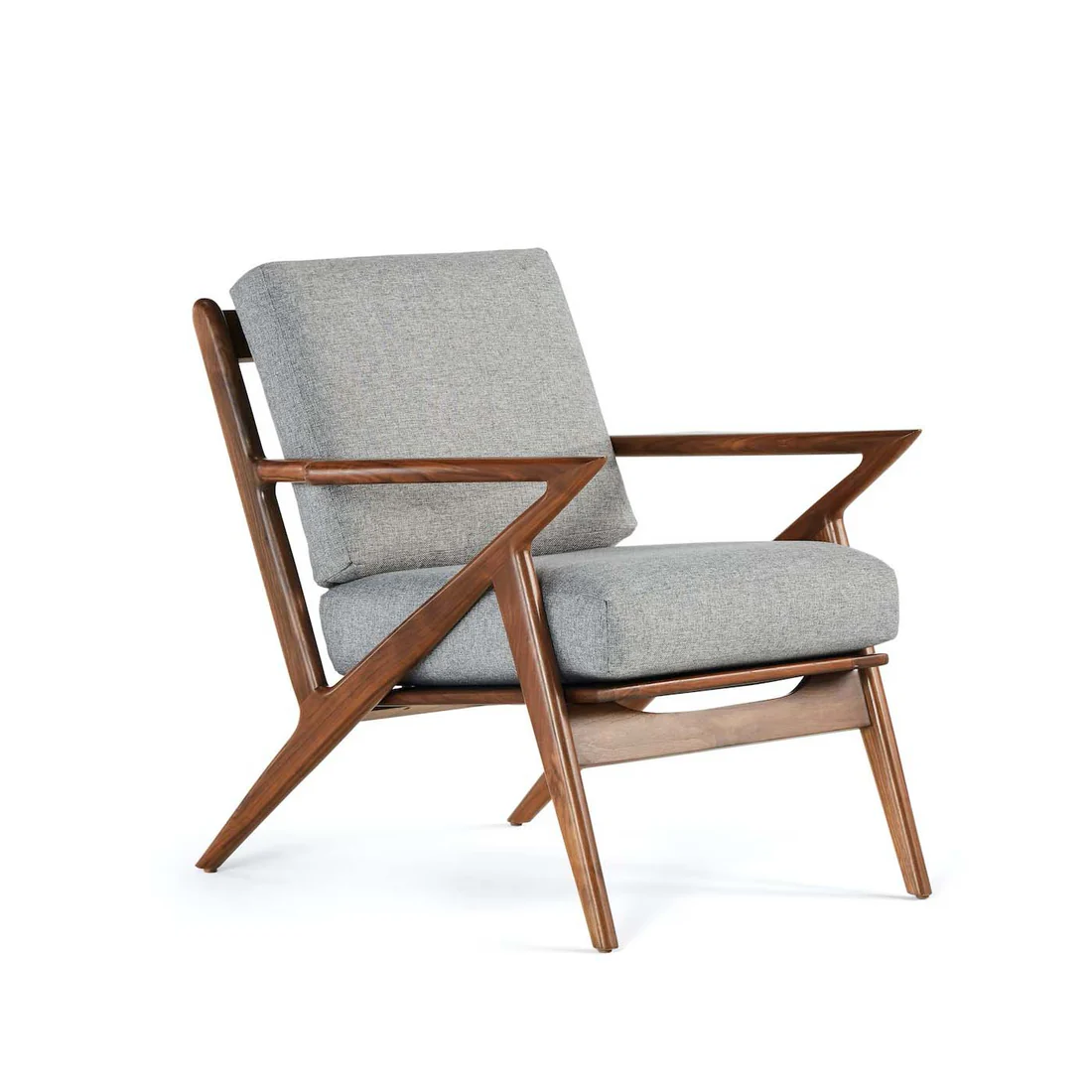 Vodrohome Marwar Upholstered Arm Chair Cum Sofa Sheesham Lounge Accent Chair living, Z/ Zed chair 28"w x 31"d x 28"h CH#019 - vodrohome