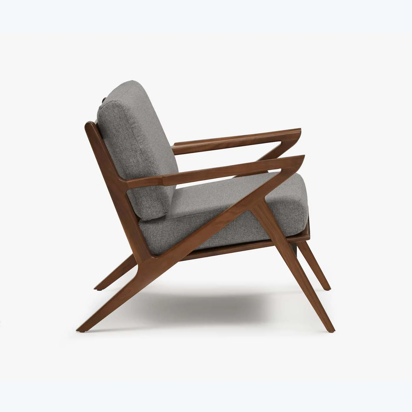 Vodrohome Marwar Upholstered Arm Chair Cum Sofa Sheesham Lounge Accent Chair living, Z/ Zed chair 28"w x 31"d x 28"h CH#019 - vodrohome