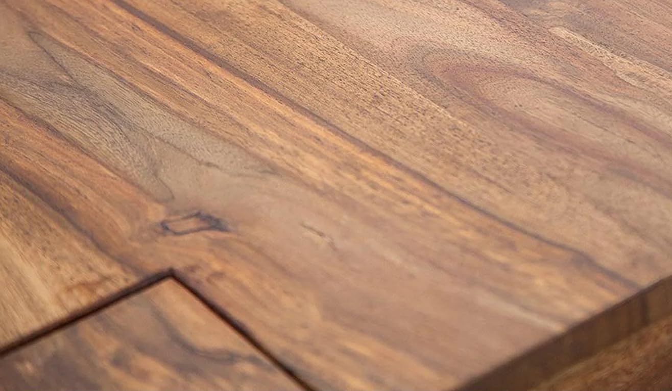 Vodrohome classic design center table for office – solid sheesam wood coffee table honey finish - sofa set table classic C#013 - vodrohome