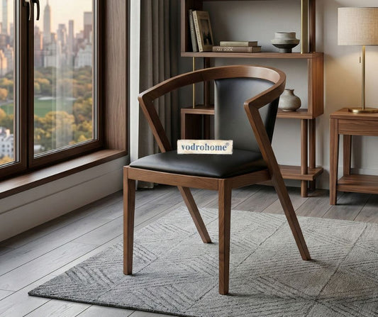 vodrohome Solid Wood Colonial Chair – Timeless Comfort & Elegant Design