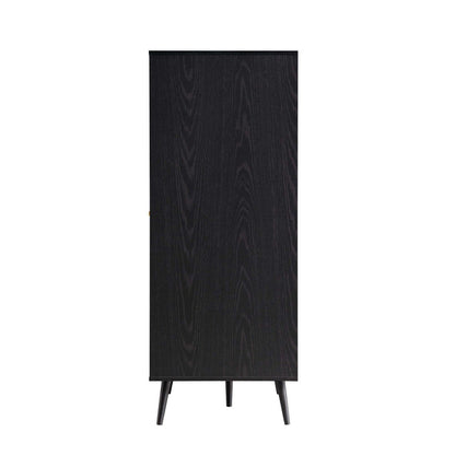 Vodrohome Woven Rattan Compact Double Closet wardrobe – almirah 80 W x 55 D x 139 H cm AB#002 - vodrohome