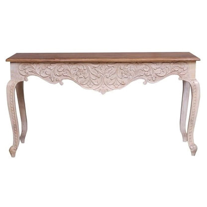 Vodrohome console tables for entryway | hallway table entryway | wooden console table living room | carved accent tables for entryway CO#001 - vodrohome