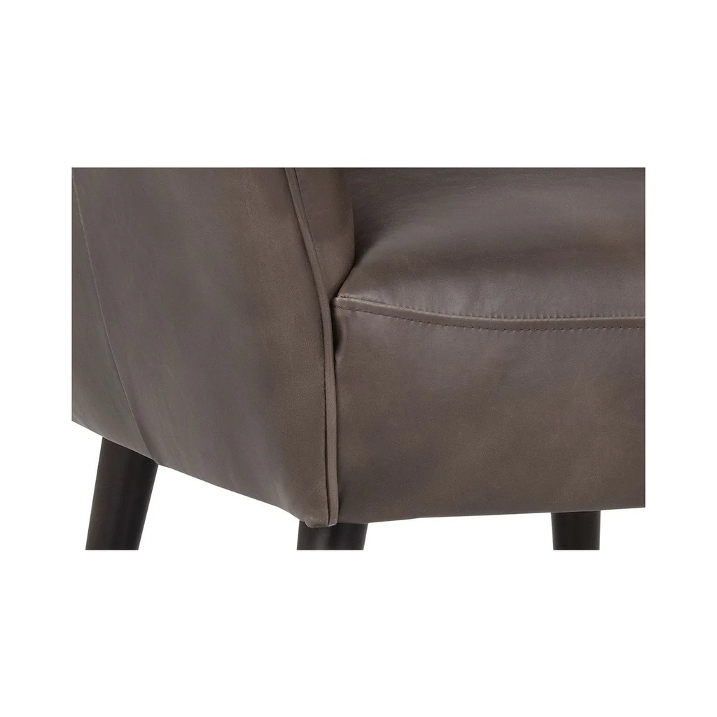 Vodrohome Vintage Hawana Lounge Chair - Accent Chair Brown Leather Armchair – Occasional Chair Buff Leather Available In 2 Colors CH#004 - vodrohome