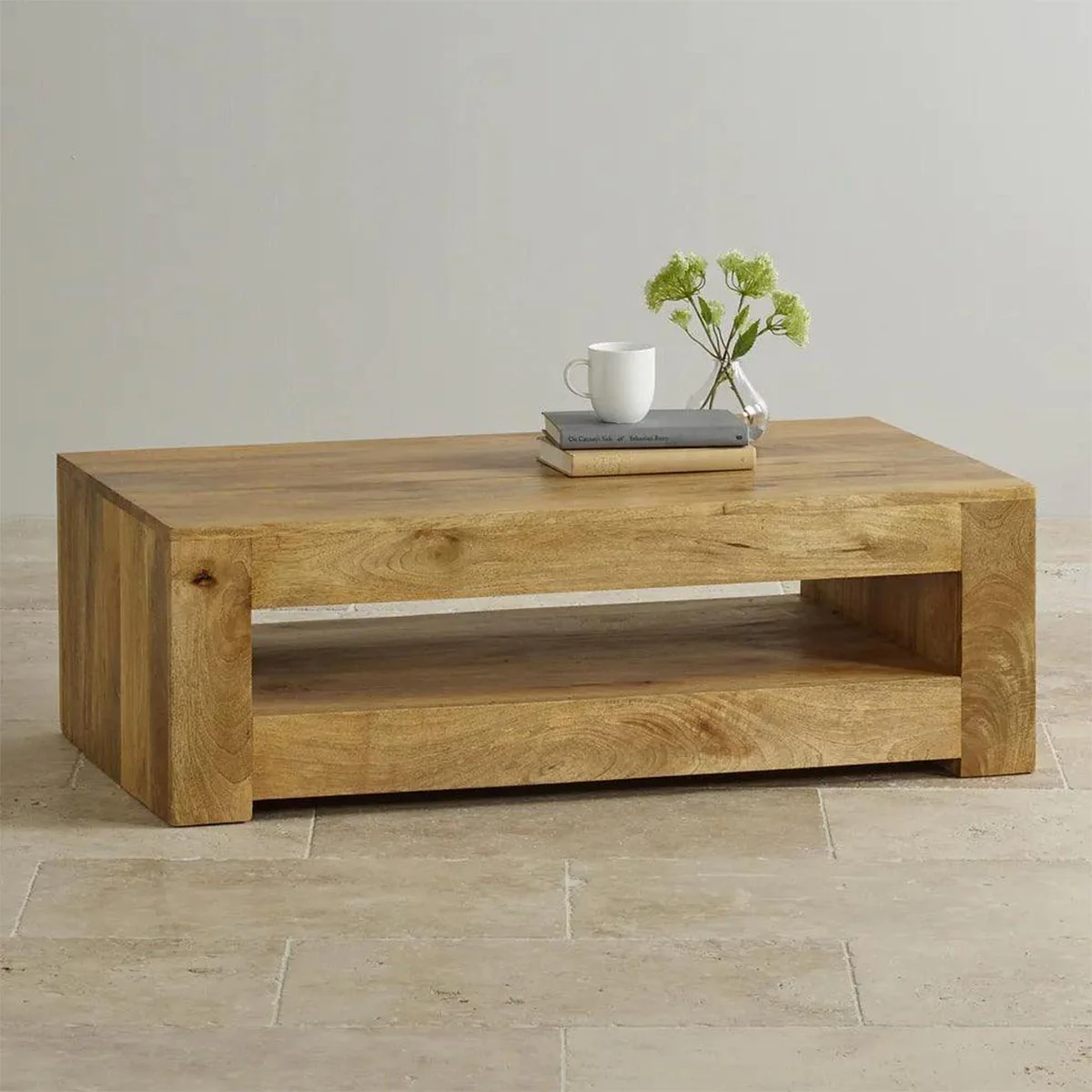 Vodrohome classic design center table for office – solid mango wood coffee conference table - sofa set table C#016 - vodrohome