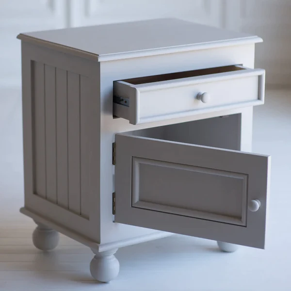 Vodrohome solid sheehsm wood bedside table – sea side bedside night stand end table 50.8x43x62  cm  S#025 - vodrohome