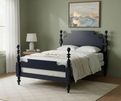 Vodrohome Beyonce Timeless Bed Mango Wood Designer B#012