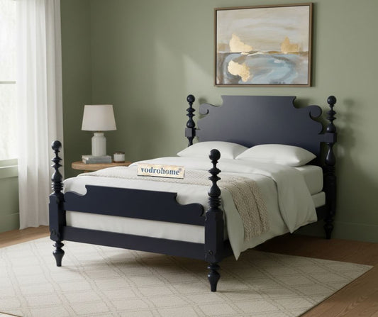 Vodrohome Beyonce Timeless Bed Mango Wood Designer B#012