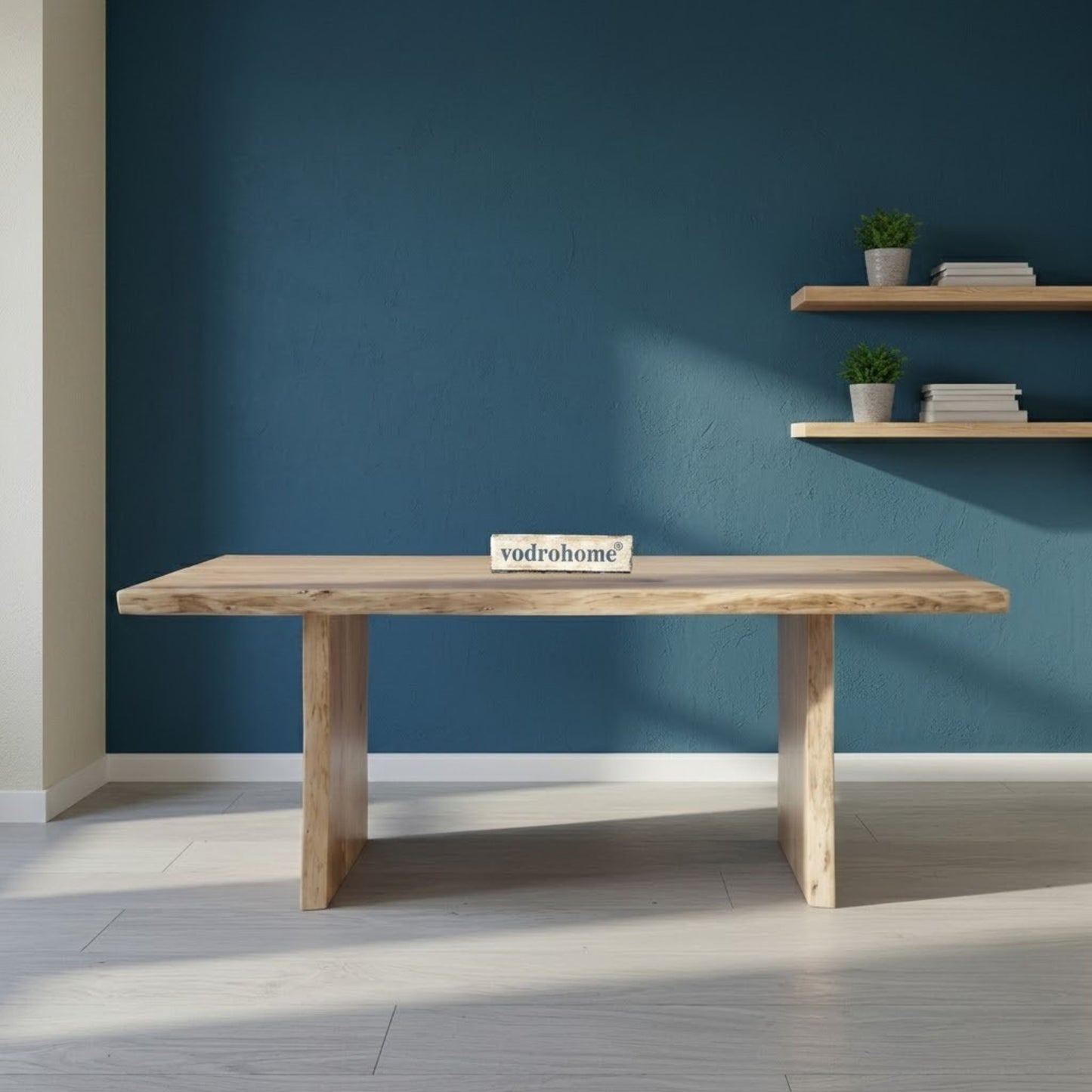 vodrohome Pure Acacia Coffee Table 120 x 70 x 45 cm Natural Varnished Modern – Live Age Center Table C#001